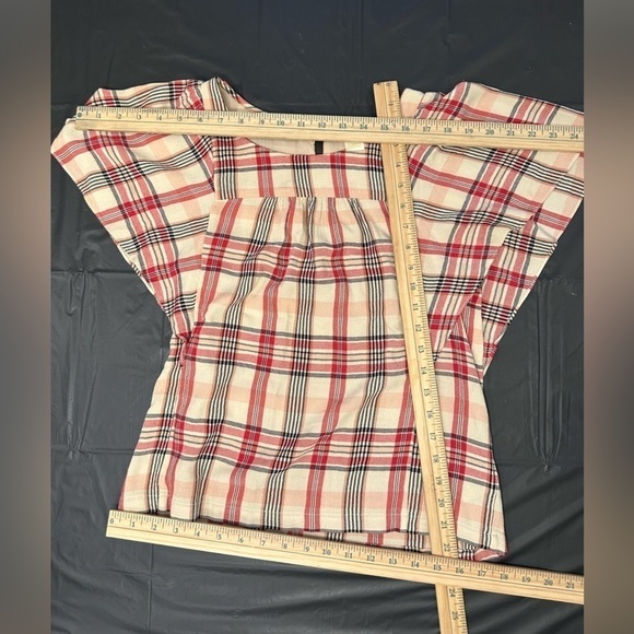 Maeve by Anthropologie Plaid Top, Size XS - Picture 6 of 11
